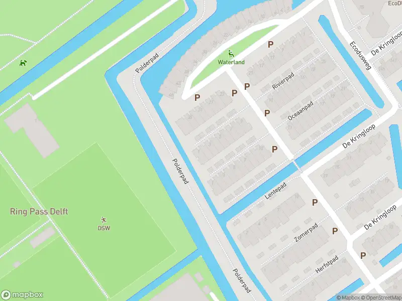 Ambulance met grote spoed naar de Rivierpad in Delft