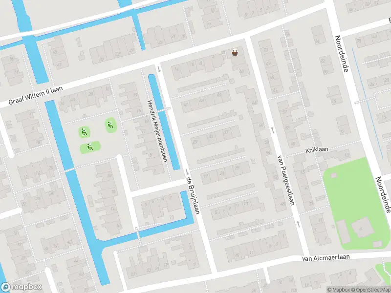 Overlastmelding met urgentie De Bruijnlaan in Hoogmade
