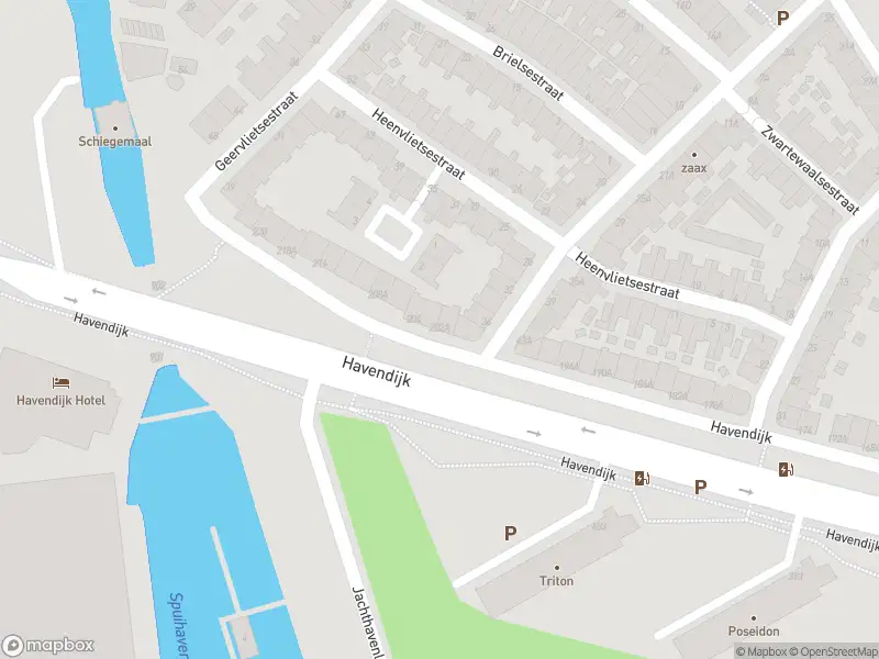 Ambulance met gepaste spoed naar de Havendijk in Schiedam