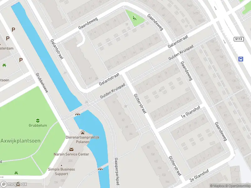 Ambulance met grote spoed naar de Glitterstraat in Amsterdam