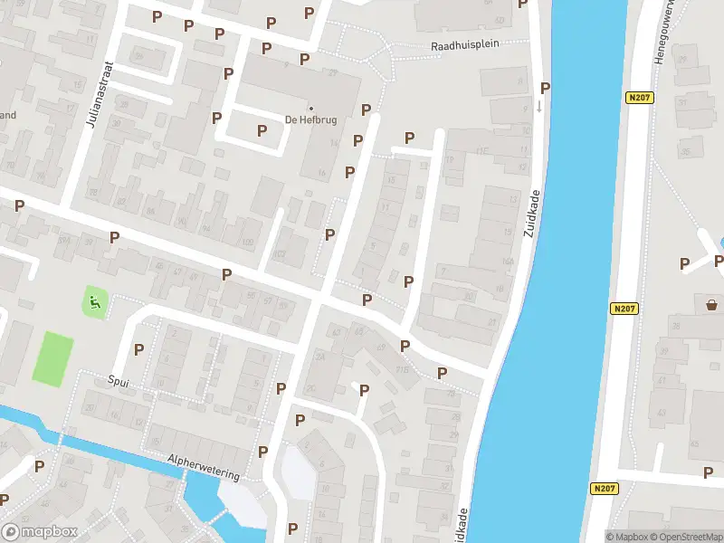Overlastmelding Raadhuisplein in Waddinxveen