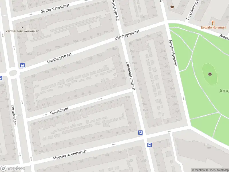 Ambulance met grote spoed naar de Quintstraat in Rotterdam