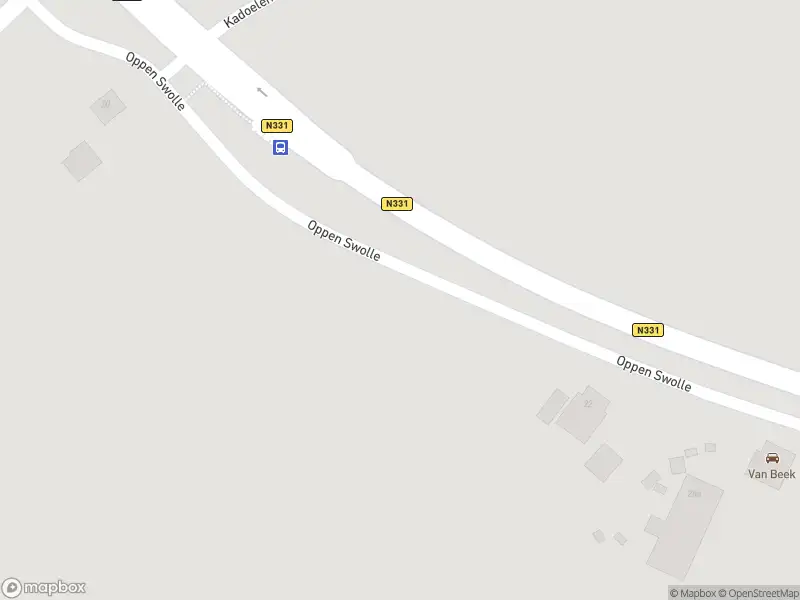 Politie naar de Oppen Swolle in Vollenhove vanwege aanrijding met letsel