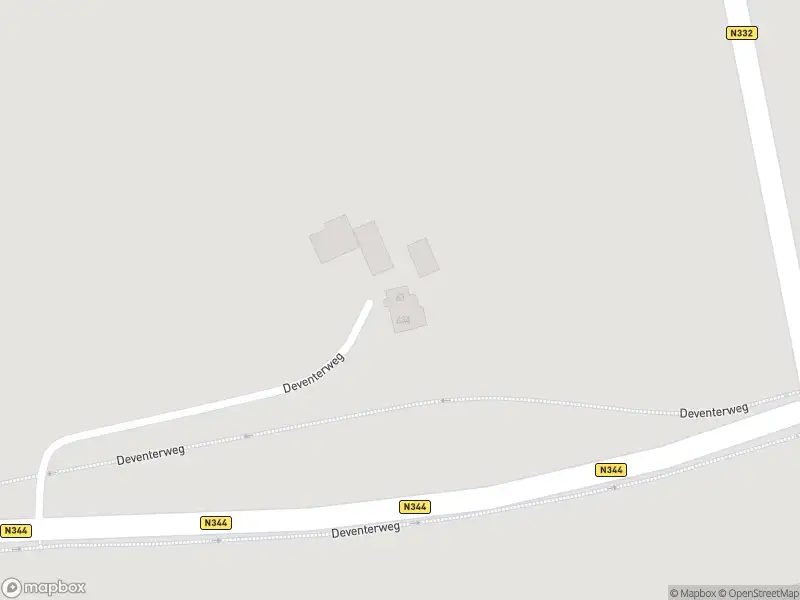 Politie naar de Deventerweg in Holten vanwege aanrijding met letsel