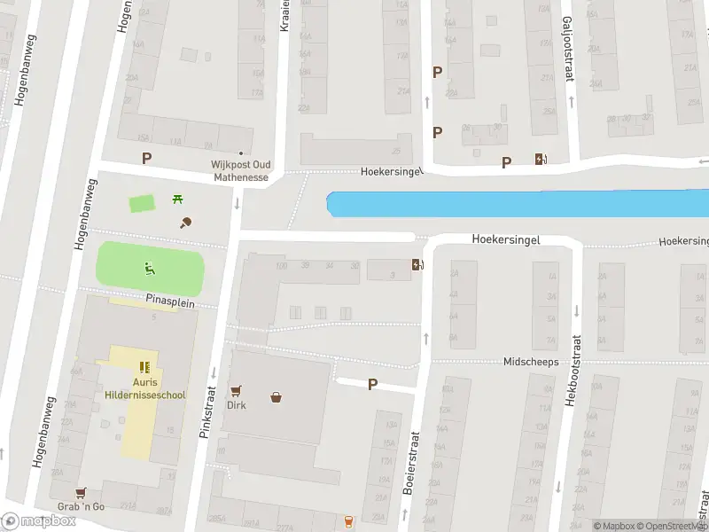 Ambulance met grote spoed naar de Hoekersingel in Rotterdam