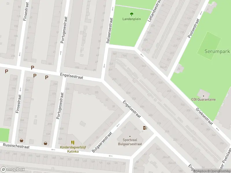 Ambulance met grote spoed naar de Engelsestraat in Rotterdam
