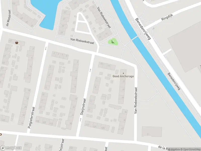Politie naar de Van Riebeekstraat in Ridderkerk vanwege ongeval met letsel