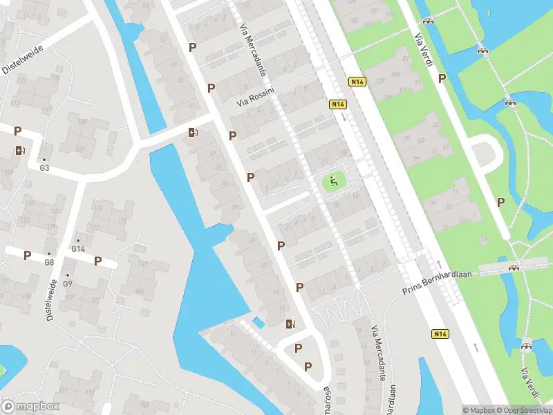 Ambulance met grote spoed naar de Leoncavallostraatje in Voorburg