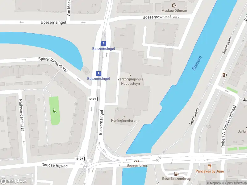 Besteld ambulance vervoer naar de Boezemsingel in Rotterdam