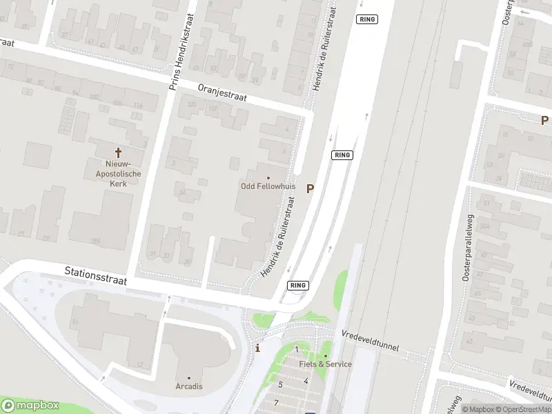 Politie met grote spoed naar de Hendrik de Ruiterstraat in Assen vanwege ongeval met letsel