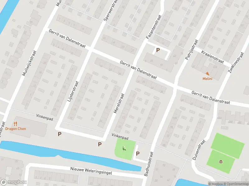 Ambulance met gepaste spoed naar de Merelstraat in Papendrecht
