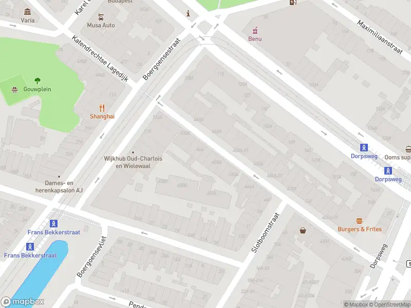 Ambulance met grote spoed naar de Katendrechtse Lagedijk in Rotterdam