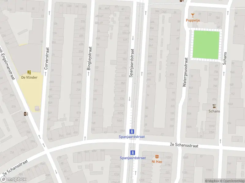 Besteld ambulance vervoer naar de Spanjaardstraat in Rotterdam