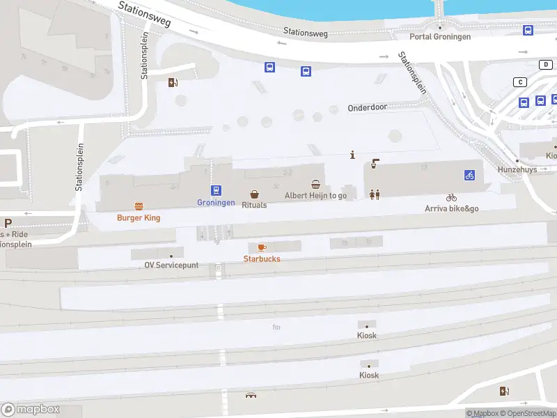 Brandweer met gepaste spoed naar de Stationsplein in Groningen vanwege stankoverlast