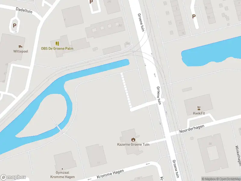 Ambulance met gepaste spoed naar de Groene tuin in Rotterdam