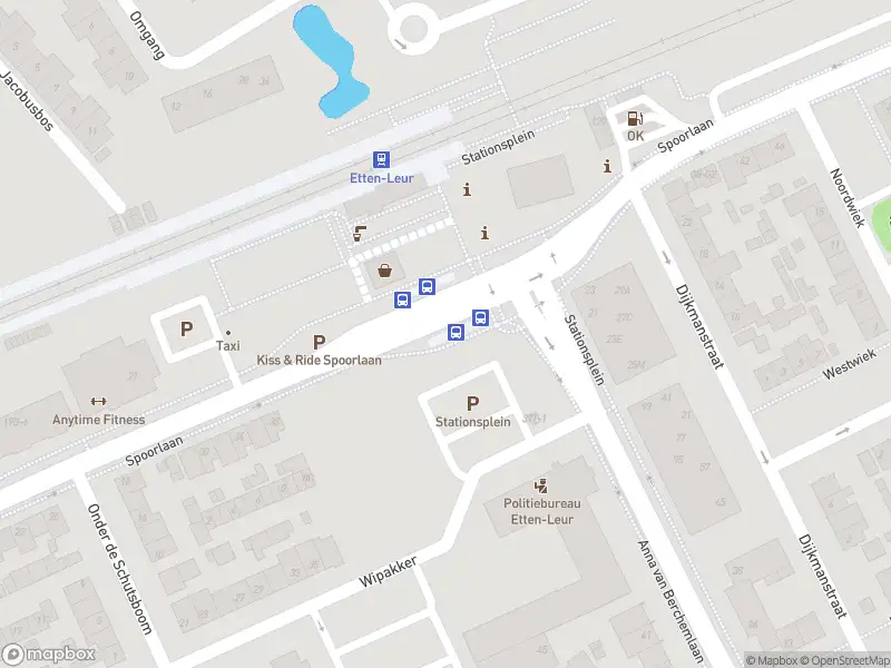 Politie met grote spoed naar de Stationsplein in Etten-Leur vanwege letsel
