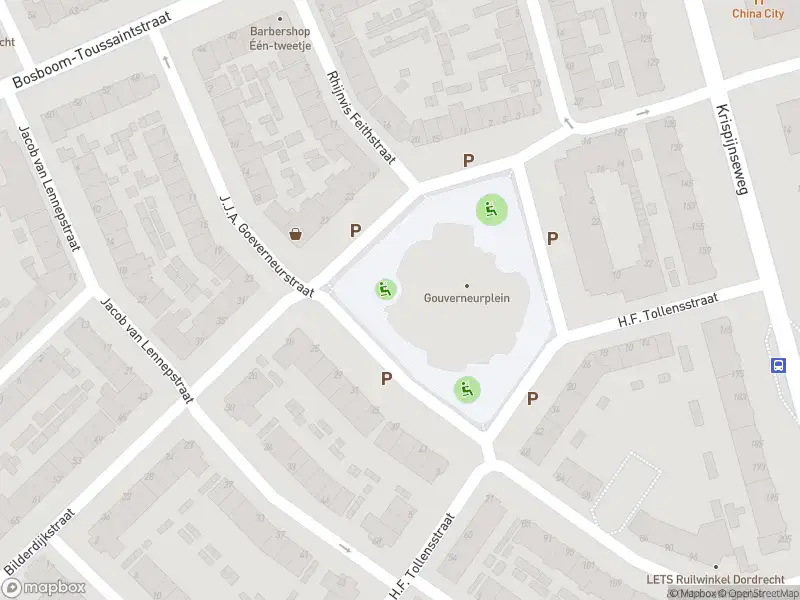 Ambulance met gepaste spoed naar de Bilderdijkstraat in Dordrecht