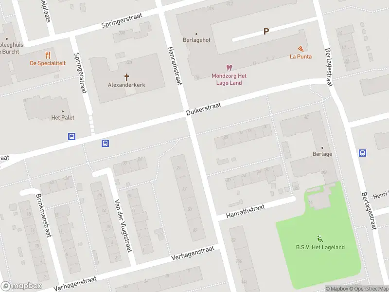 Ambulance met grote spoed naar de Duikerstraat in Rotterdam
