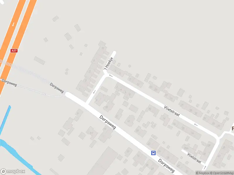 Ambulance met grote spoed naar de Vlietstraat in Hoogblokland