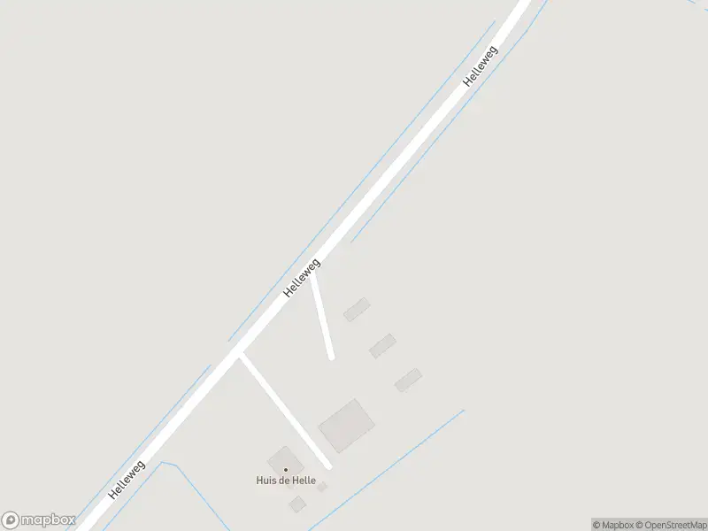 Brandweer met gepaste spoed naar de Helleweg in Noordwelle