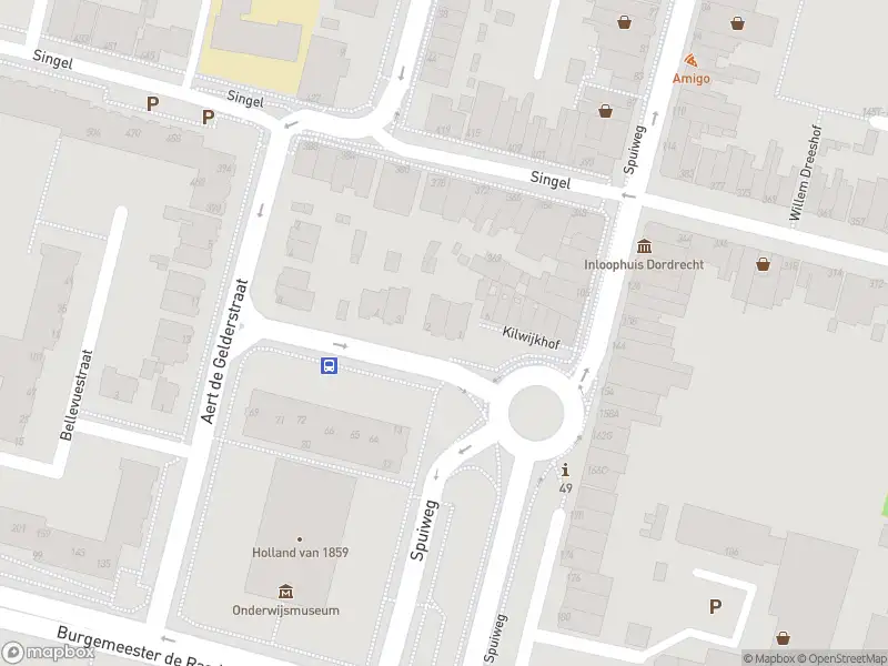 Ambulance met grote spoed naar de Kilwijkstraat in Dordrecht