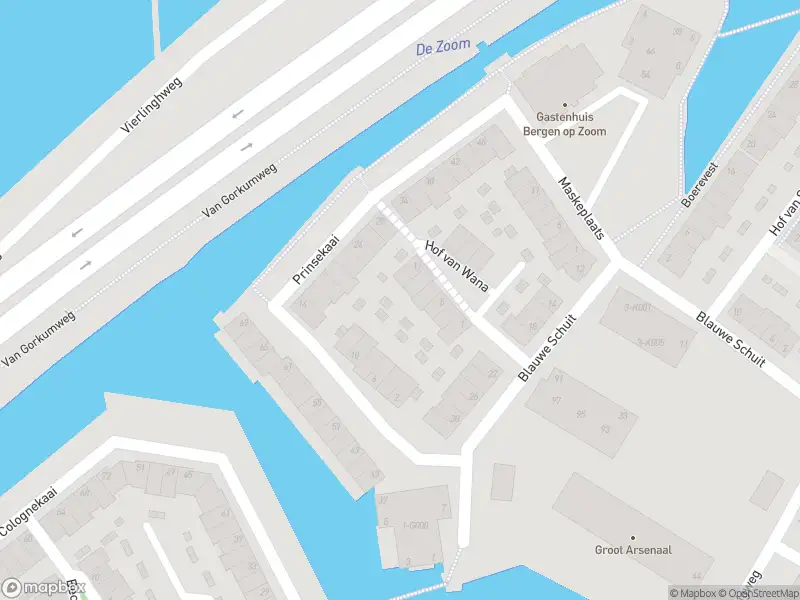 Brandweer met gepaste spoed naar de Prinsekaai in Bergen op Zoom