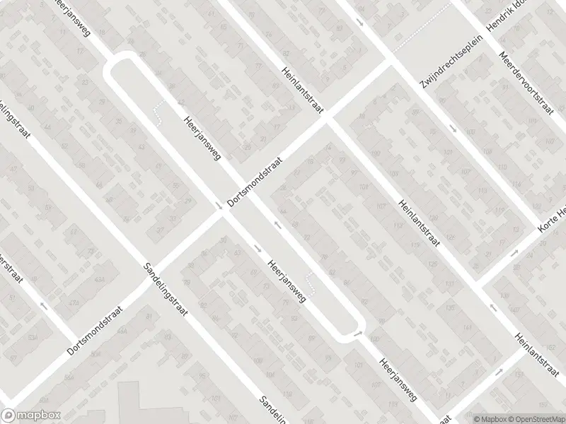 Ambulance met grote spoed naar de Heerjansweg in Rotterdam