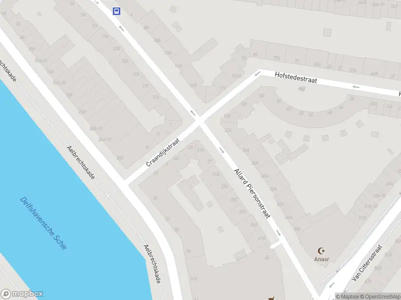 Ambulance met grote spoed naar de Allard Piersonstraat in Rotterdam