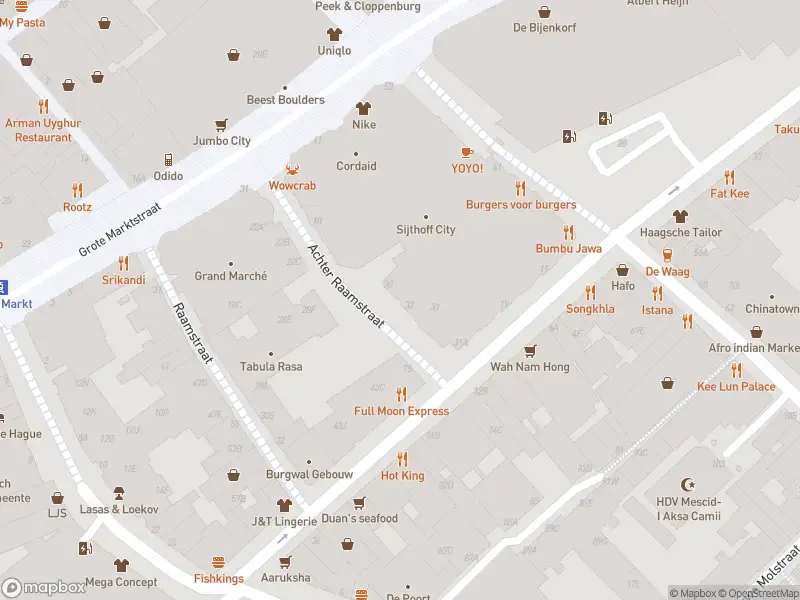 Ambulance met grote spoed naar de Achter Raamstraat in 's-Gravenhage