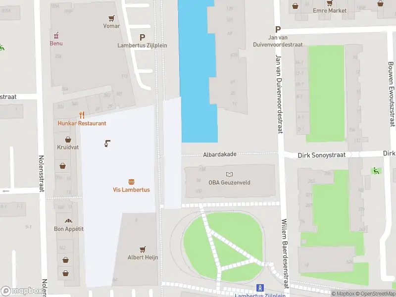 Ambulance met grote spoed naar de Dr. H. Colijnstraat in Amsterdam