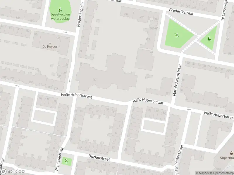 Ambulance met grote spoed naar de Isaäc Hubertstraat in Rotterdam