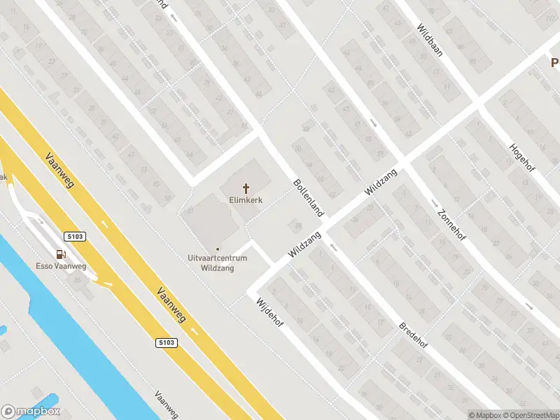 Brandweer met gepaste spoed naar de Wildzang in Rotterdam vanwege een buitenbrand