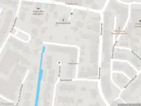 Ambulance met grote spoed naar de Perenhof in Heerjansdam