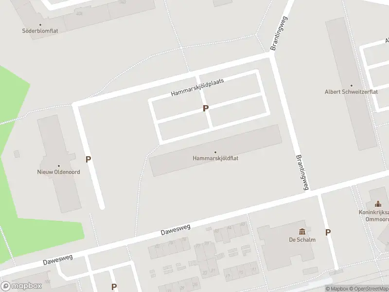 Ambulance met grote spoed naar de Hammarskjöldplaats in Rotterdam