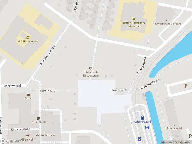 Ambulance met grote spoed naar de Keizerswaard in Rotterdam