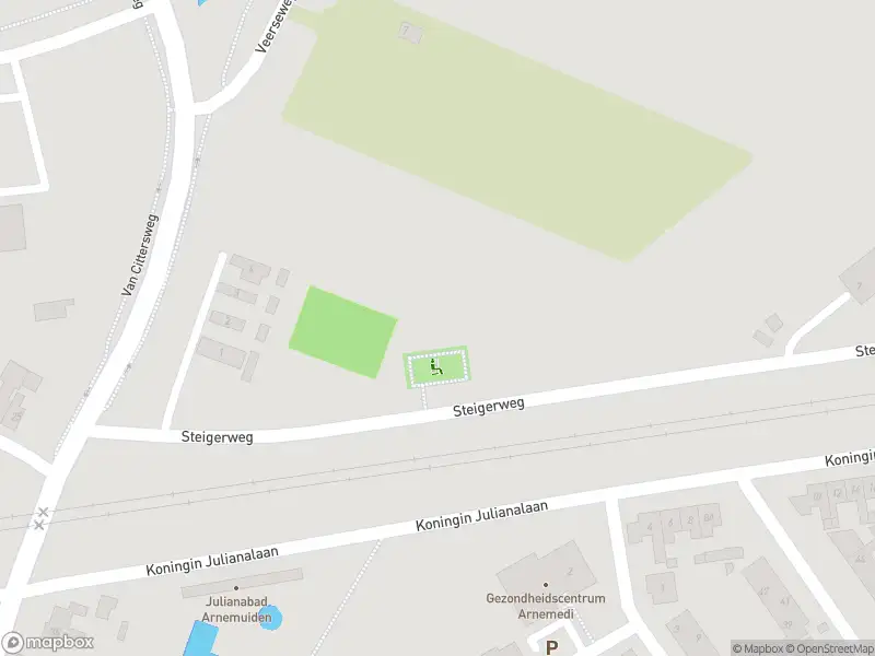 Brandweer met gepaste spoed naar de Steigerweg in Arnemuiden vanwege een buitenbrand