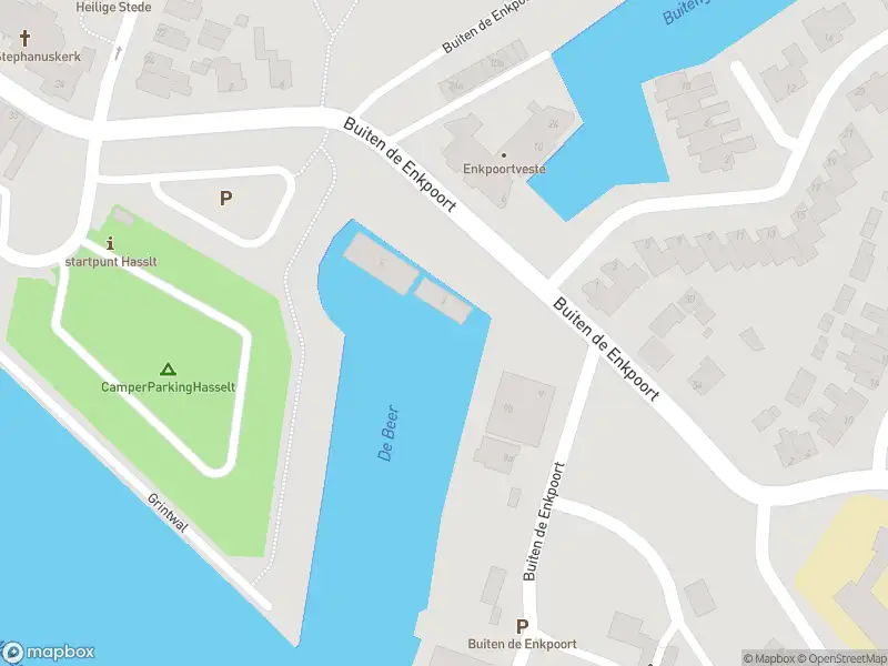 Brandweer met gepaste spoed naar de Buiten de Enkpoort in Hasselt