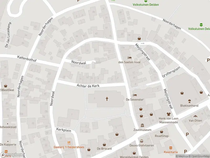 Brandweer met grote spoed naar de Achter de Kerk in Delden vanwege gebouwbrand