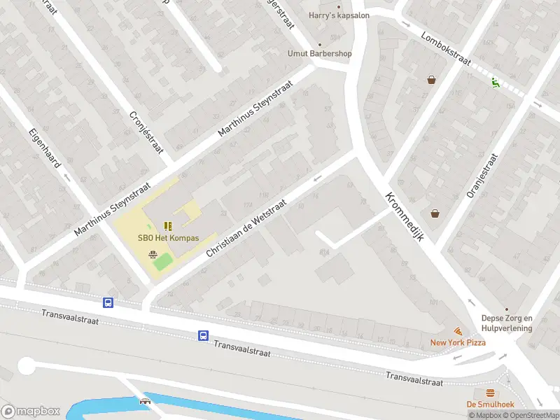 Ambulance met grote spoed naar de Christiaan de Wetstraat in Dordrecht