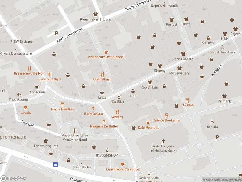 Politie naar de Langestraat in Tilburg