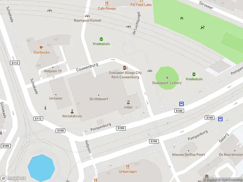 Politie naar de Couwenburg in Rotterdam vanwege ongeval met letsel