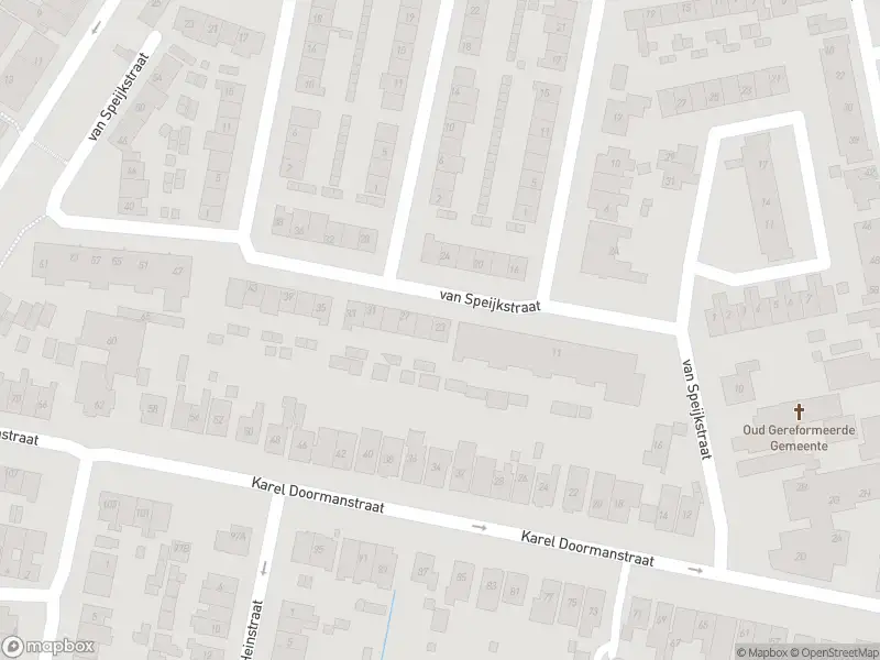 Ambulance met gepaste spoed naar de Van Speijkstraat in Oud-Beijerland