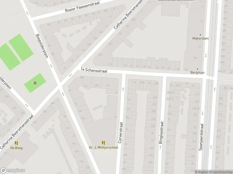 Ambulance met grote spoed naar de Corverstraat in Rotterdam