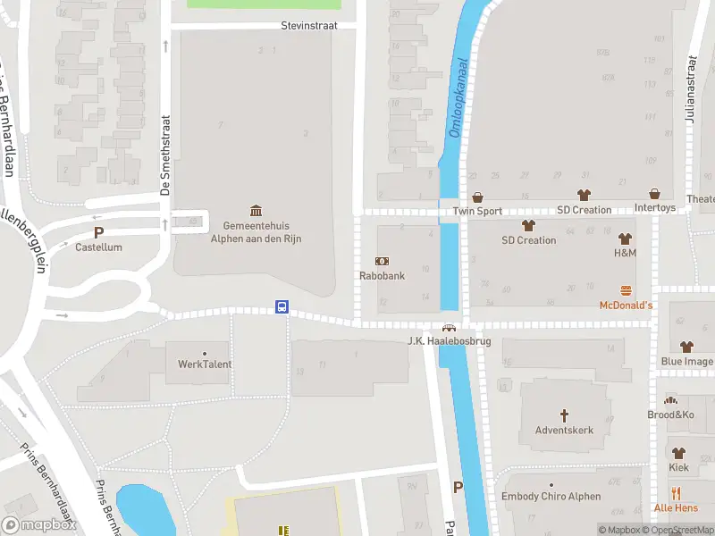 Brandweer met gepaste spoed naar de Stadhuisplein in Alphen aan den Rijn vanwege een liftopsluiting