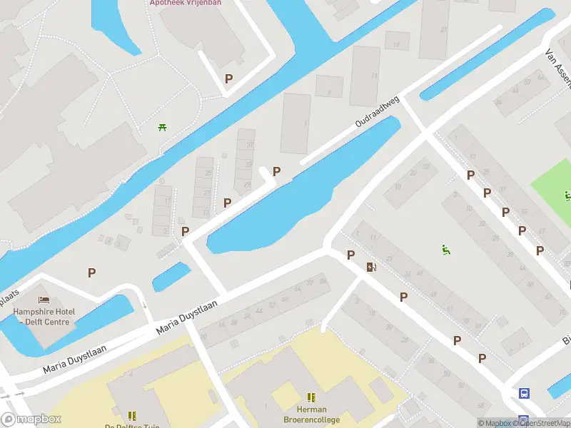 Besteld ambulance vervoer naar de Van Assendelftstraat in Delft