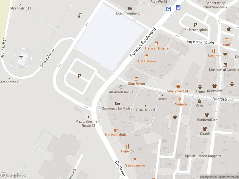 Overlastmelding Palaceplein in Noordwijk aan Zee