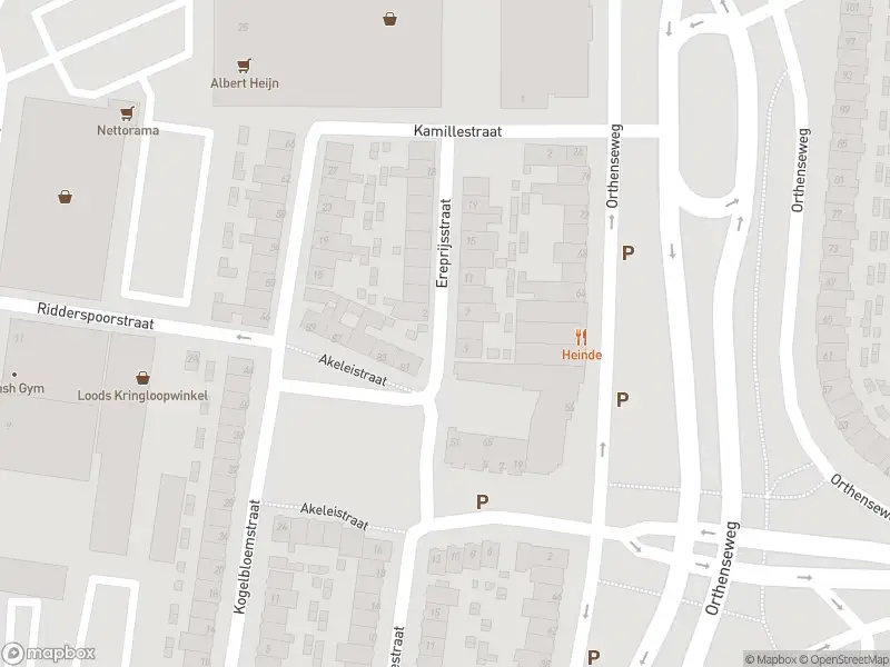 Politie naar de Ereprijsstraat in 's-Hertogenbosch vanwege ongeval met letsel