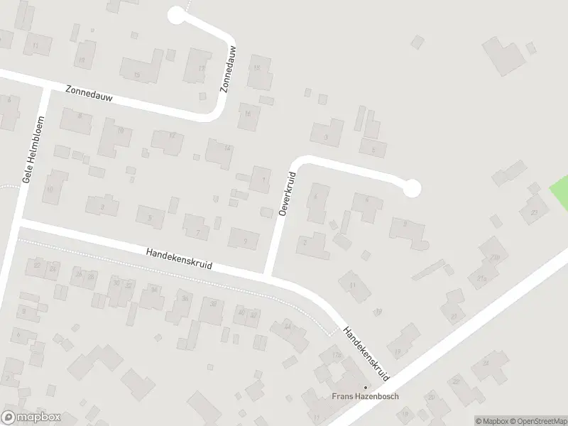 Brandweer met grote spoed naar de Oeverkruid in Huijbergen vanwege gebouwbrand