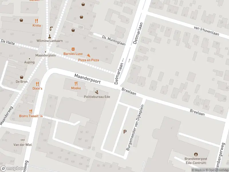 Brandweer met gepaste spoed naar de Breelaan in Ede