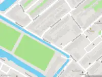 Ambulance met grote spoed naar de Westerkade in Gouda